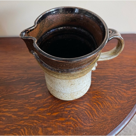 Studio pottery ceramic vase, pitcher - Picture 3 of 7